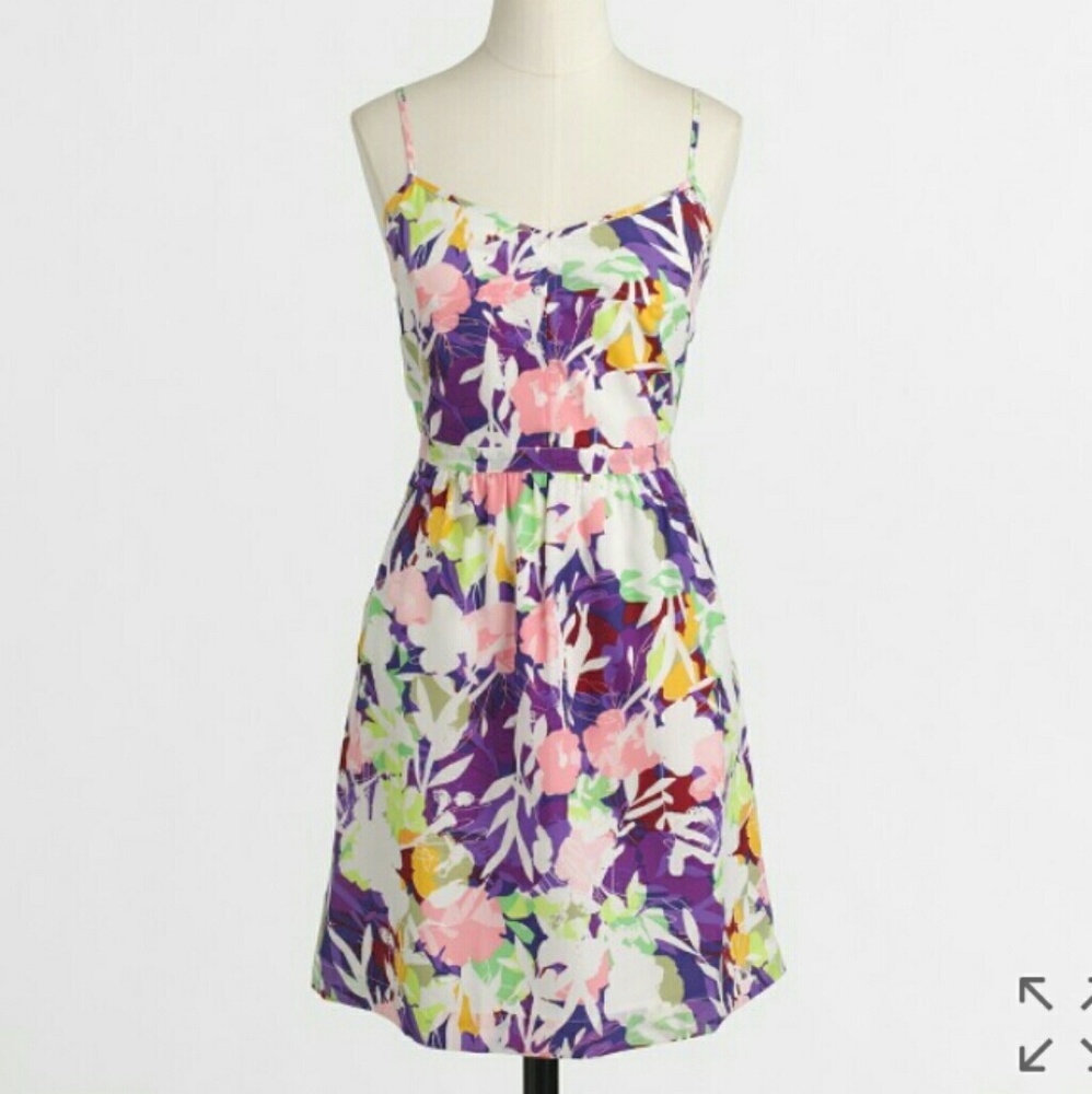 ❤ NWT J. Crew Printed seaside cami dress